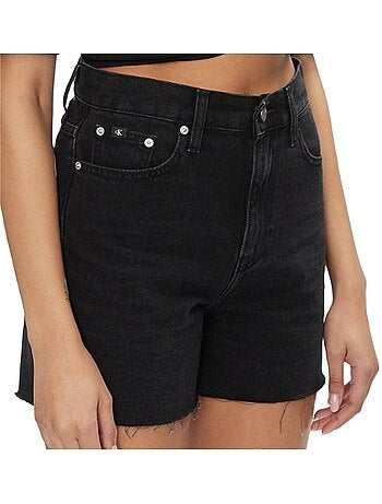 Calções de Ganga Mom Pretos para Mulher Calvin Klein Jeans J20J222812D
