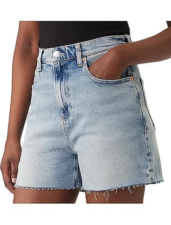 Calções de ganga mom tommy hilfiger para mulher