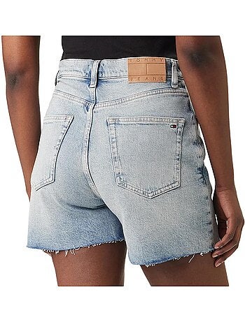Calções de ganga mom tommy hilfiger para mulher