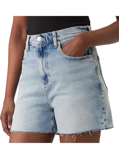 Calções de ganga mom tommy hilfiger para mulher - Kiabi Calções de ganga mom tommy hilfiger para mulher - Kiabi