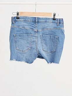 Calções de ganga pré-mamã - Kiabi