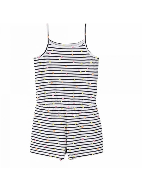 Calções de Ganga Riscas para Menina Name it Frida - Kiabi Calções de Ganga Riscas para Menina Name it Frida - Kiabi