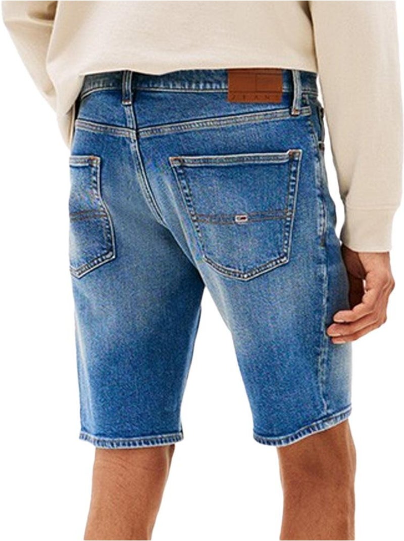 Calções de Ganga Tommy Hilfiger Scanton para Homem Azul - Kiabi