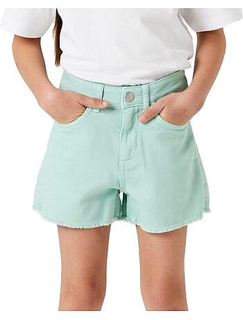 Calções de ganga verde menta para menina name it twi