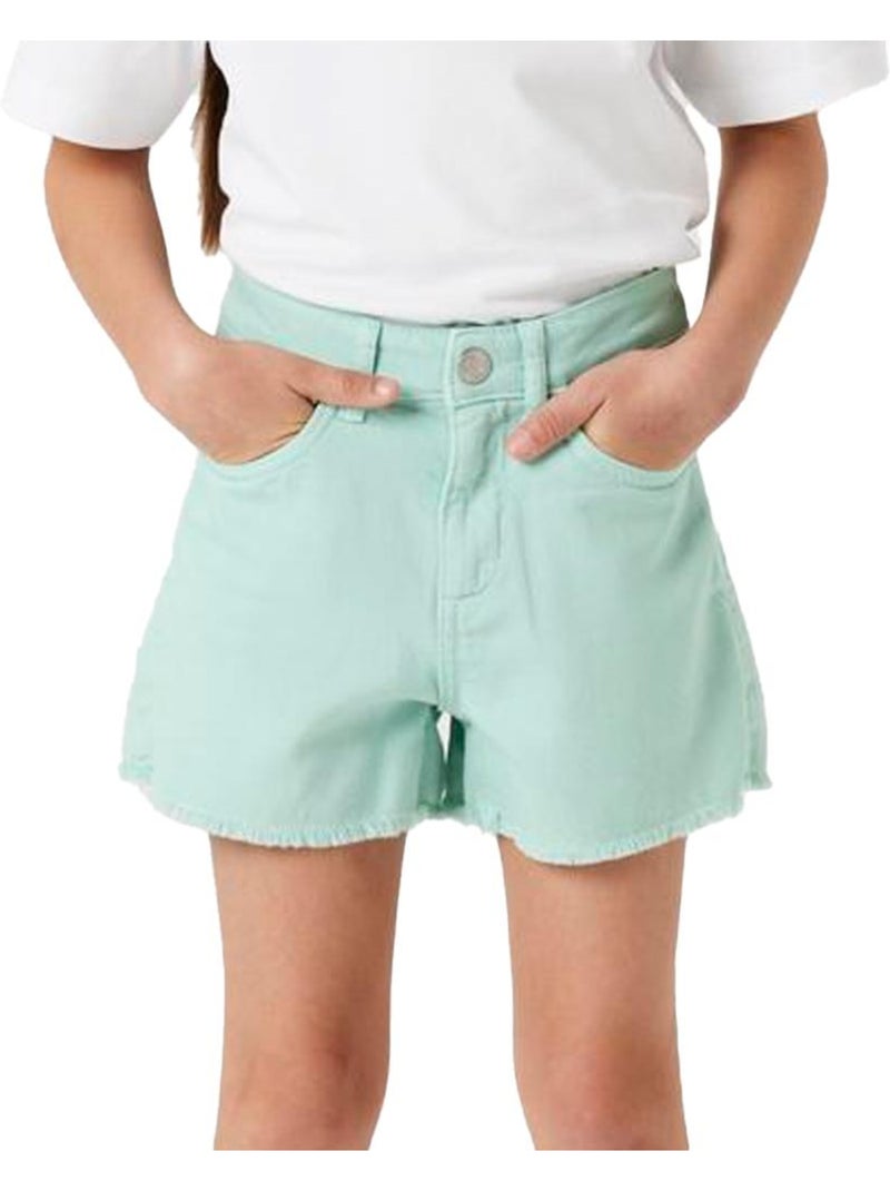 Calções de ganga verde menta para menina name it twi Verde - Kiabi
