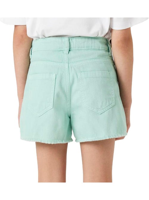 Calções de ganga verde menta para menina name it twi - Kiabi Calções de ganga verde menta para menina name it twi - Kiabi