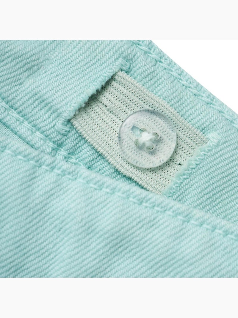 Calções de ganga verde menta para menina name it twi Verde - Kiabi
