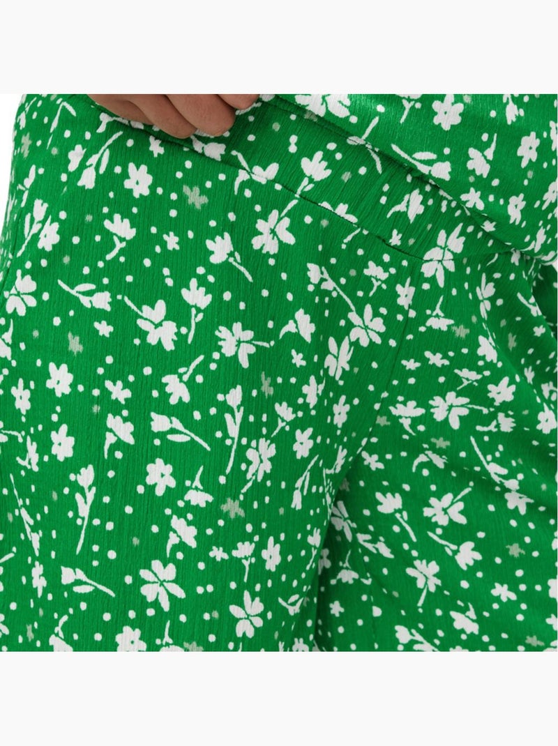 Calções de Grávida Mamalicious Signe para Mulher Verde - Kiabi
