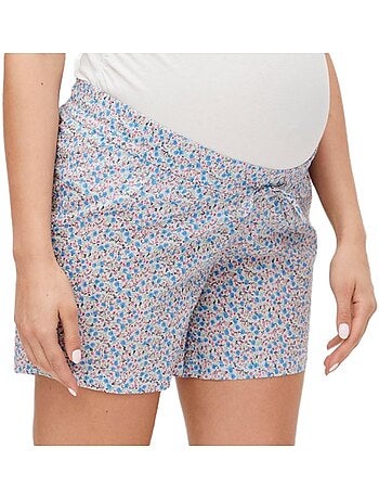 Calções de Gravidez Mamalicious Ginger para Mulher Branco/Azul