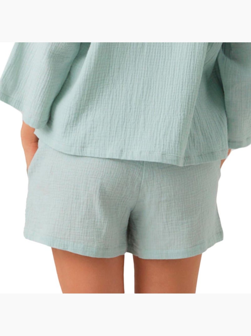 Calções de Gravidez Mamalicious Mags Verde Amêndoa para Mulher Verde - Kiabi