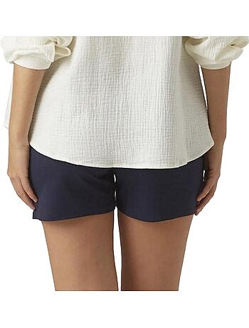 Calções de gravidez meva vero moda marine para mulher