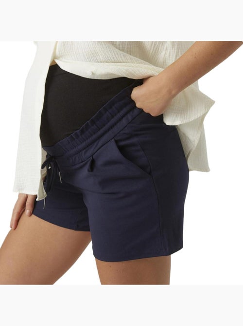 Calções de Gravidez Meva Vero Moda Marine para Mulher - Kiabi Calções de Gravidez Meva Vero Moda Marine para Mulher - Kiabi
