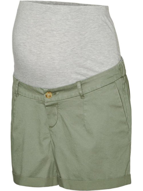 Calções de Gravidez Verdes para Mulher Vero Moda Maternity 20016767 - Kiabi Calções de Gravidez Verdes para Mulher Vero Moda Maternity 20016767 - Kiabi
