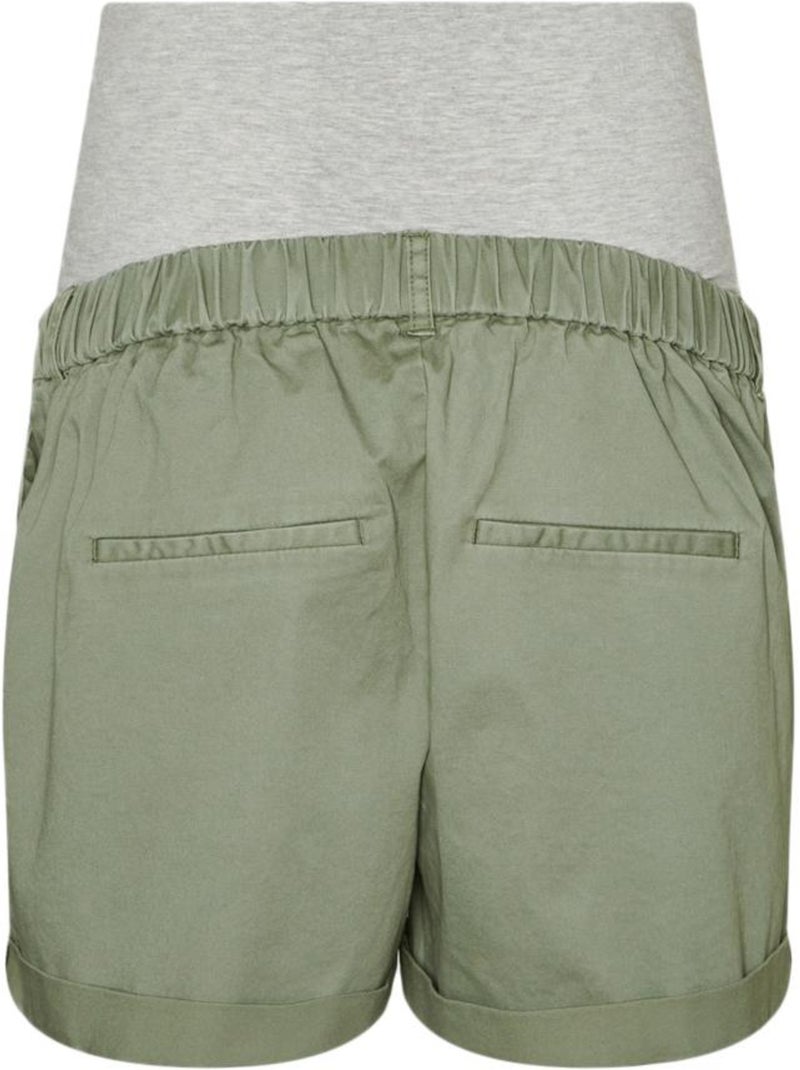 Calções de Gravidez Verdes para Mulher Vero Moda Maternity 20016767 Verde cáqui claro - Kiabi