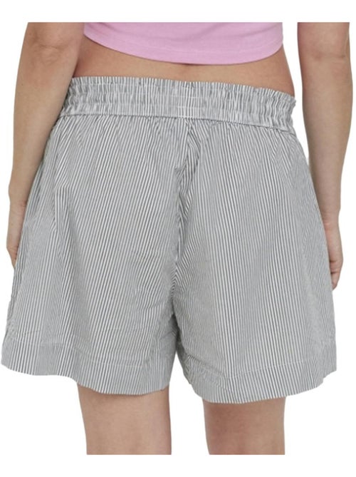 Calções de Gravidez Vero Moda Maternity Simla para Mulher Branco/Verde - Kiabi Calções de Gravidez Vero Moda Maternity Simla para Mulher Branco/Verde - Kiabi