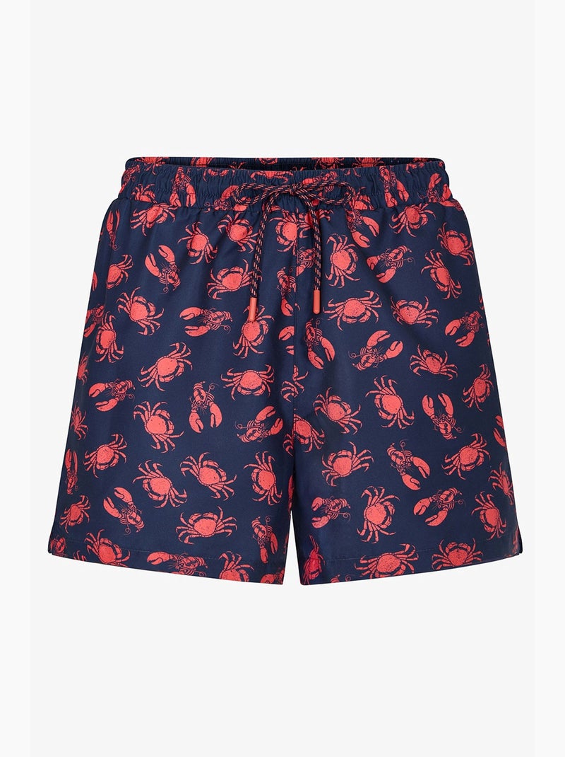 Calções de homem deep octopus penti Azul Vermelho - Kiabi