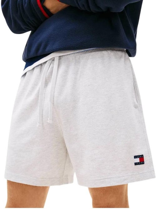 Calções de homem tommy hilfiger tjm waffle cinzentos - Kiabi