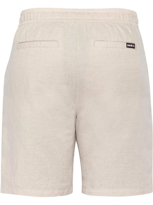 Calções de Linho Bege para Homem Schott Shine - Kiabi Calções de Linho Bege para Homem Schott Shine - Kiabi