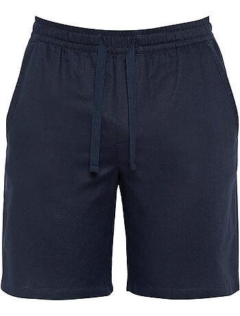 Calções Brancos de Linho para Homem Schott SHINE