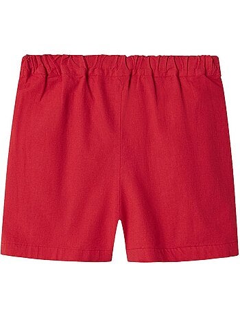 Calções de linho para menina name it alinnen