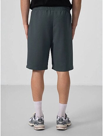 Calções de malha oversize em mistura de algodão tommy