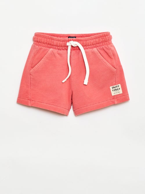 Calções de moletão não cardado - Kiabi