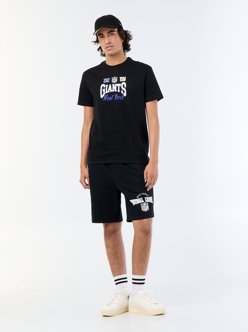 Calções de moletão "NFL" Preto - Kiabi