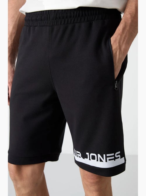 Calções de moletom fleece masculinos tommy - Kiabi