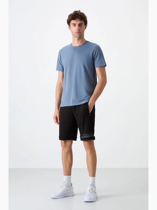 Calções de moletom fleece masculinos tommy - Kiabi