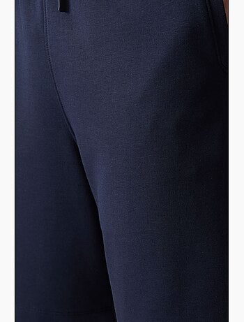 Calções de moletom masculinos em mistura de algodão tommy