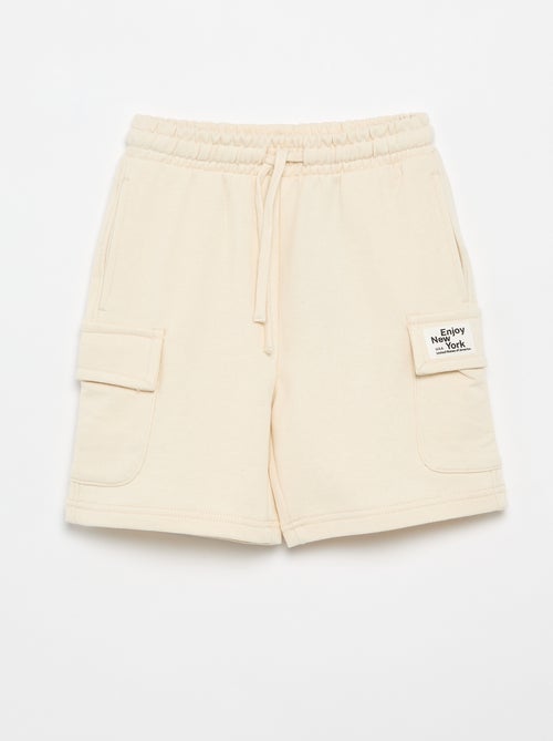 Calções de Moletom Multibolsos - Kiabi