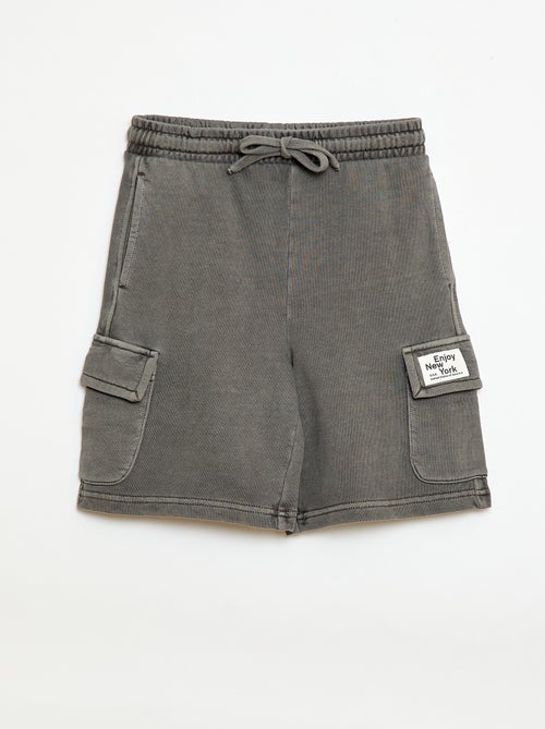 Calções de Moletom Multibolsos - Kiabi