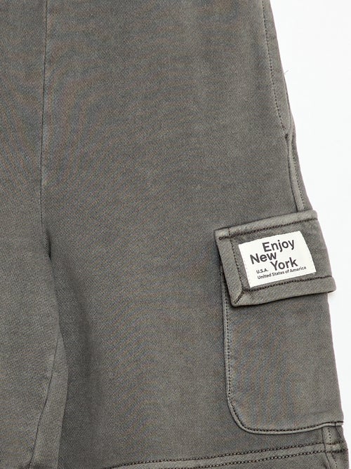 Calções de Moletom Multibolsos - Kiabi