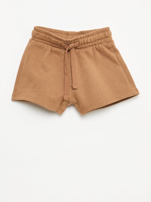 Calções de moletom não felpudo - Kiabi