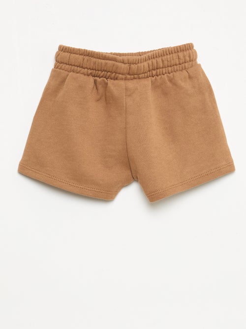 Calções de moletom não felpudo - Kiabi