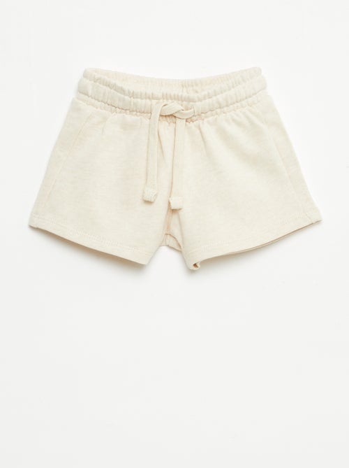 Calções de moletom não felpudo - Kiabi