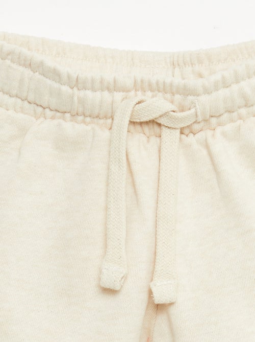 Calções de moletom não felpudo - Kiabi