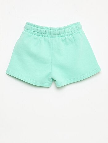 Calções de moletom não felpudo