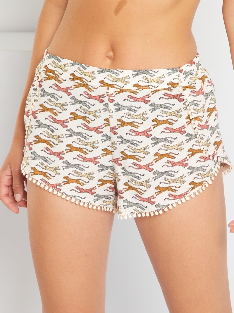 Calções de pijama estampado ROSA - Kiabi