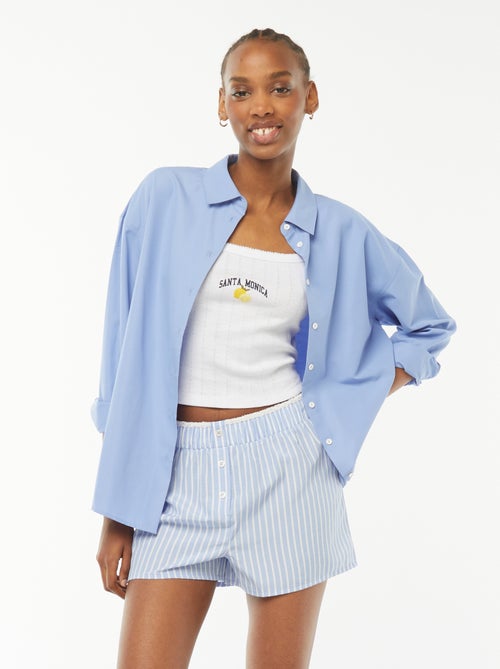 Calções de pijama fluidos - Kiabi