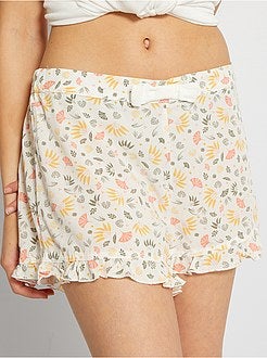 Calções de pijama fluidos - Kiabi