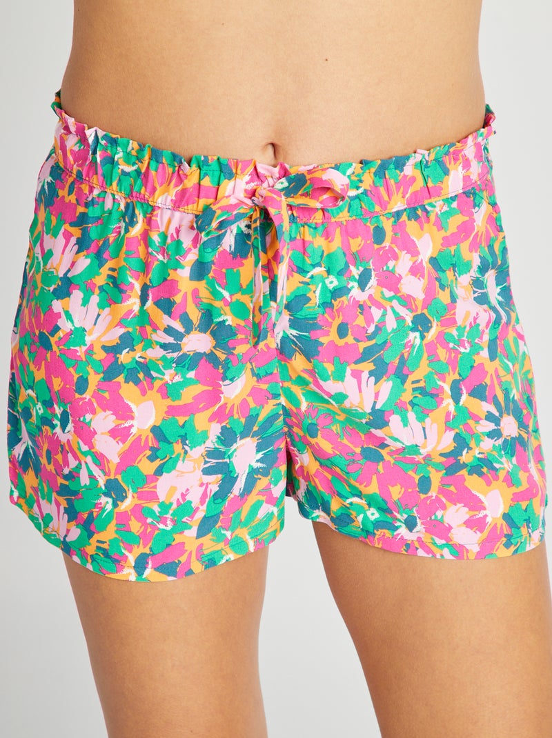 Calções de pijama fluidos LARANJA - Kiabi