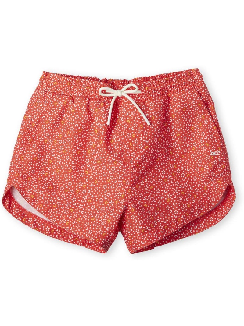 Calções de Praia O'Neill AOP para Menina Rosa/Branco Rosa - Kiabi
