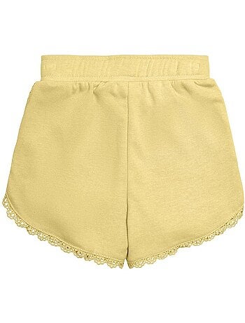 Calções de Renda Amarelos para Menina KIDS ONLY