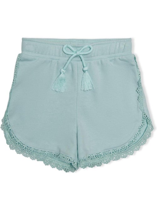 Calções de Renda Turquesa para Menina KIDS ONLY - Kiabi