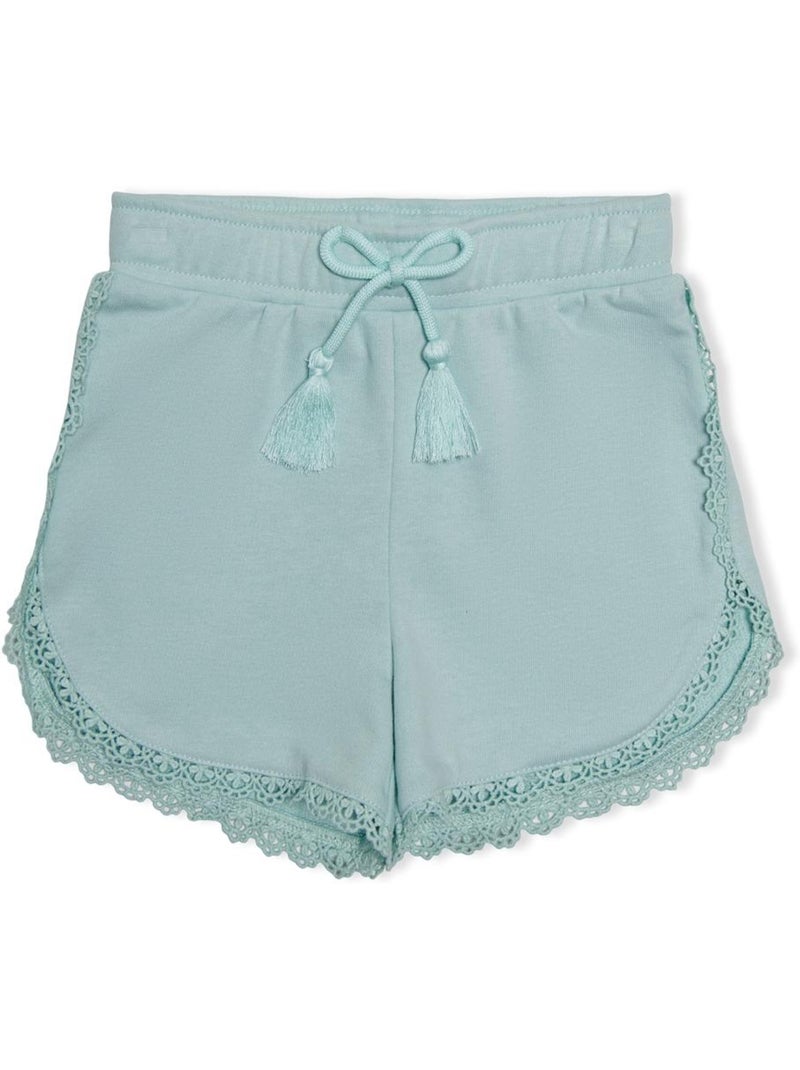 Calções de Renda Turquesa para Menina KIDS ONLY Azul-turquesa - Kiabi
