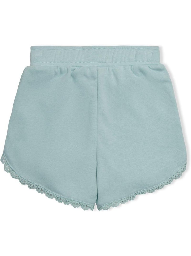 Calções de Renda Turquesa para Menina KIDS ONLY Azul-turquesa - Kiabi