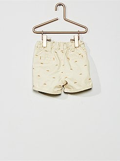 Calções de sarja - Kiabi