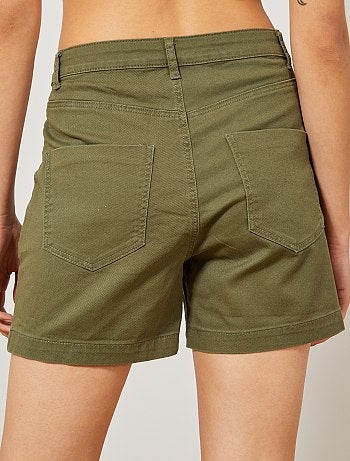 Calções de sarja - Kiabi