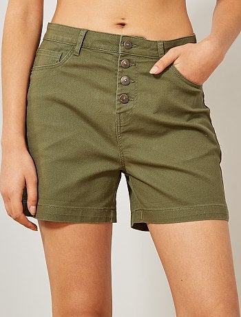 Calções de sarja - Kiabi